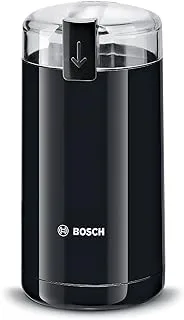 Bosch Coffee Grinder, for 75 g Beans, Safety Function, Stainless Steel Chopping Blade, Black, MKM6003NGB, 1 Year Manufacturer Warranty