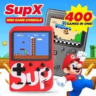 Sup X Game Box Retro Handheld Game Console Emulator Built-In 400 Old Time Classic Games Joystick