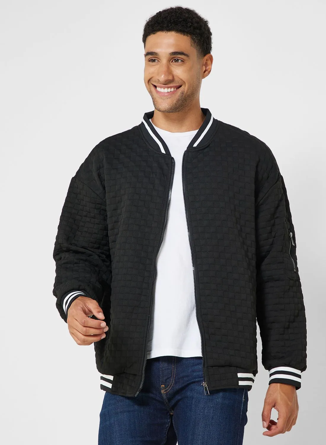 Seventy Five Zip Up Sweater