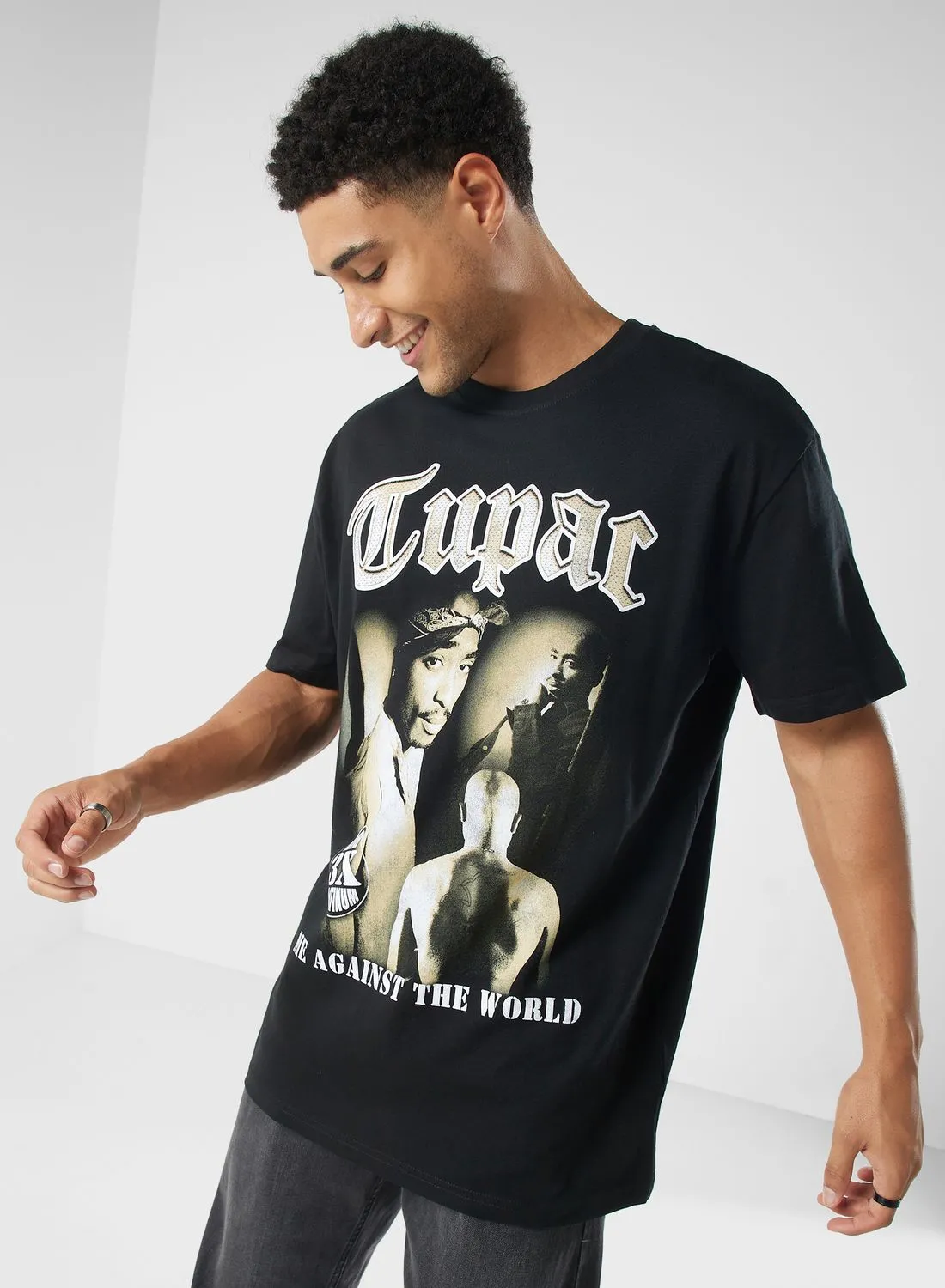 UPSCALE Tupac Matw Sepia T-Shirt