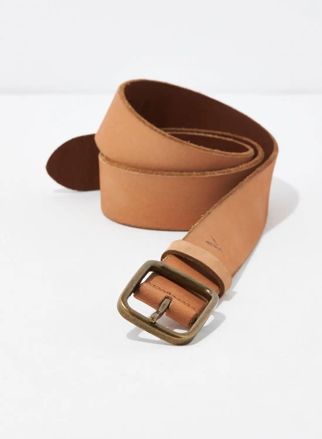 American Eagle Raw Edge Leather Belt