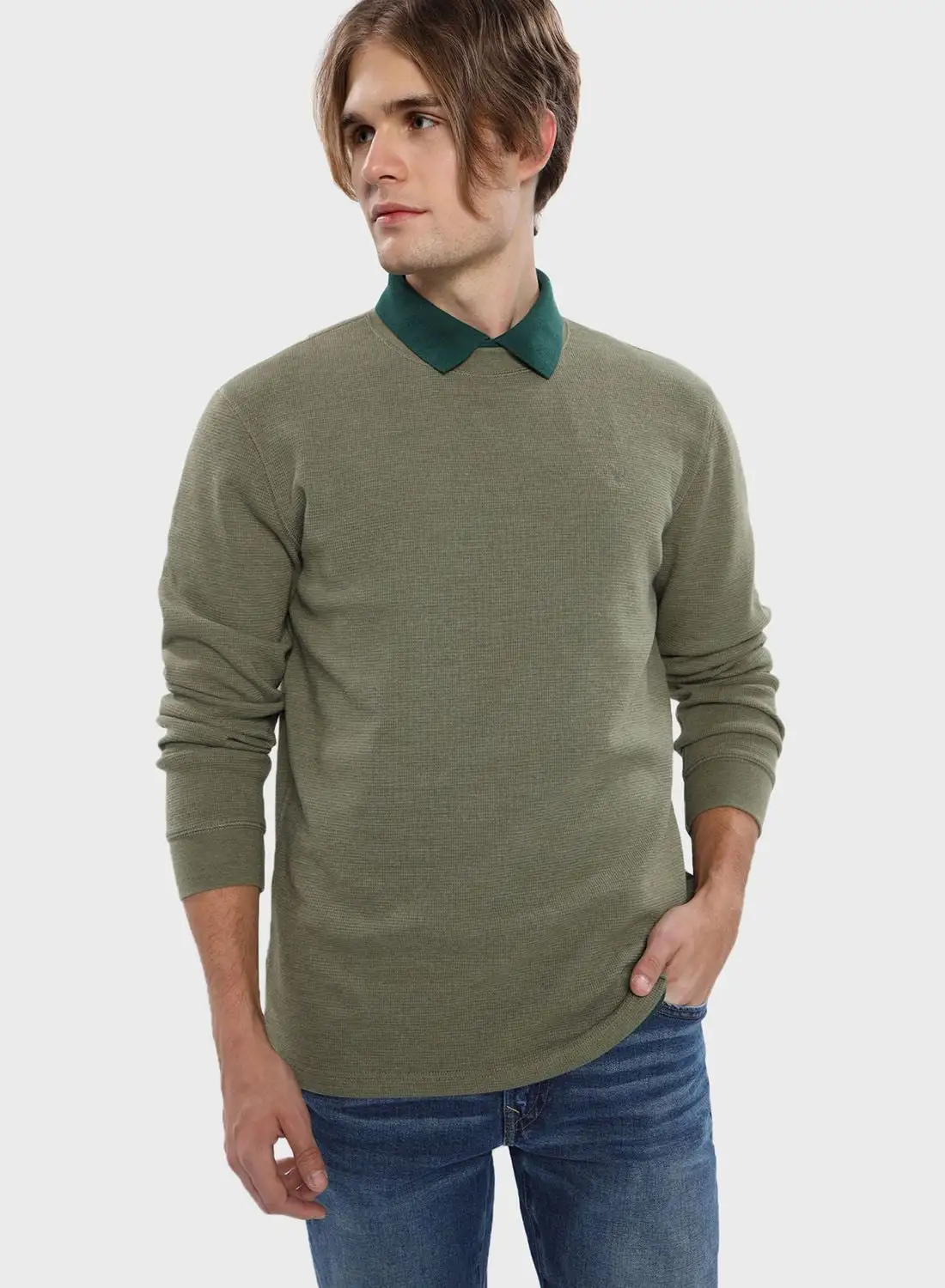 American Eagle Essential Crew Neck Sweatshirt