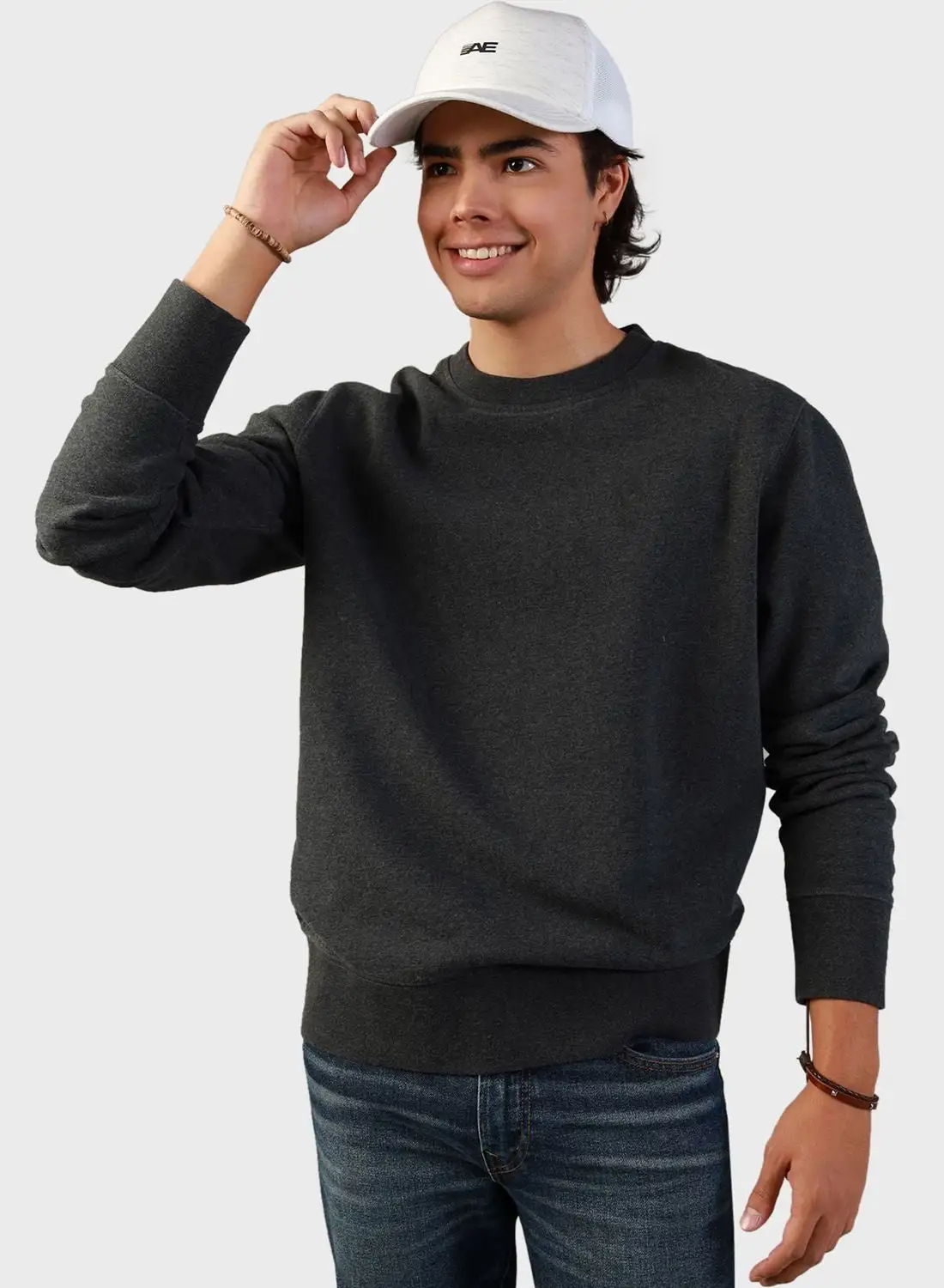 American Eagle Essential Crew Neck Sweatshirt