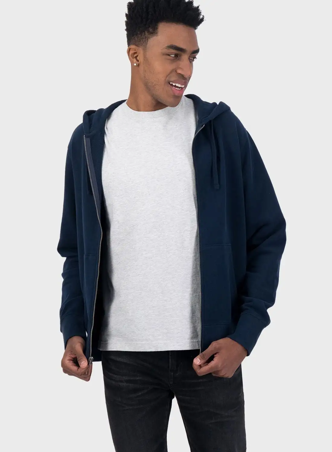 American Eagle Zip Through Hoodie