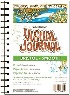 Strathmore VIS JRNL BRSTL SM5.5X8 56PG/12