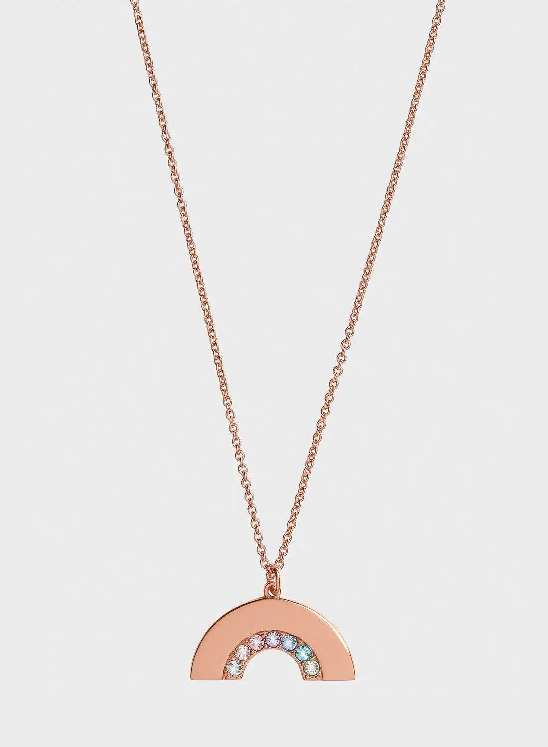 OLIVIA BURTON Brass Long Necklace