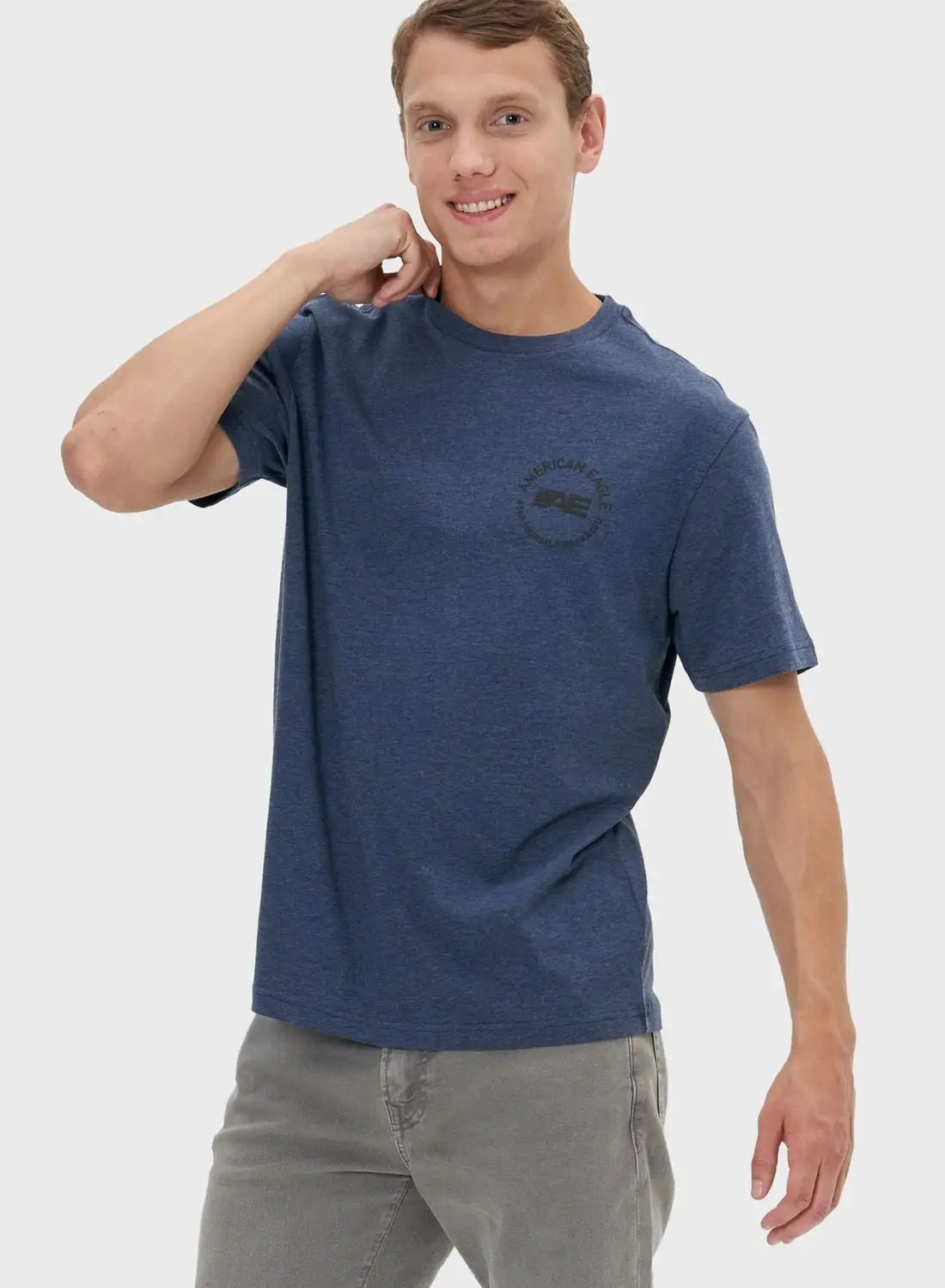 American Eagle Graphic Crew Neck T-Shirt