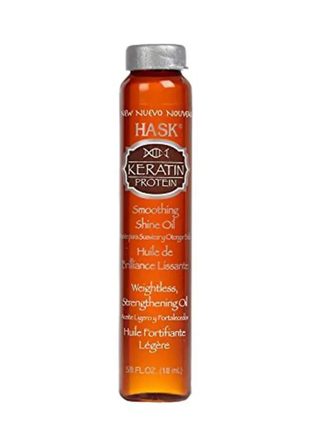 HASK Keratin Protein Smoothing Shine Oil 18ml