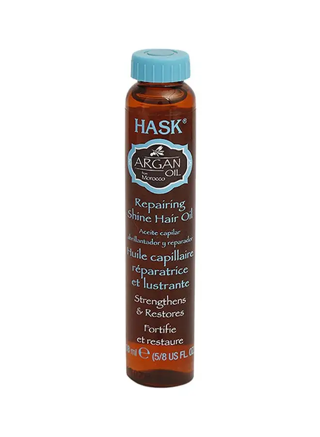 HASK Argan Oil Healing Shine Hair Treatment 18ml