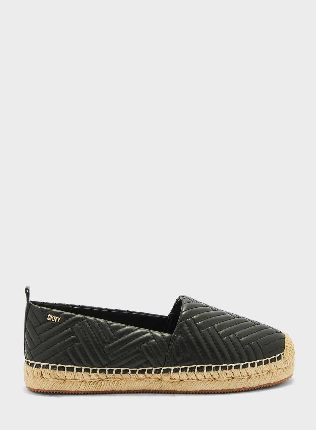 DKNY Mally Quilted Platform Espadrilles