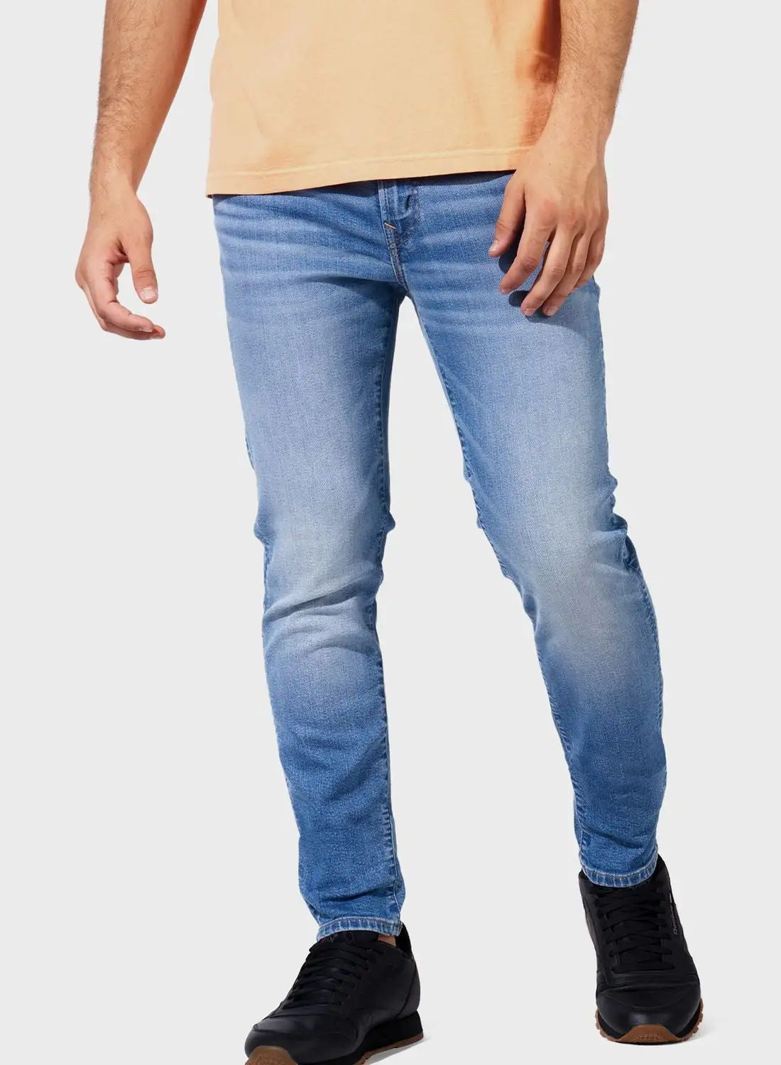 American Eagle Mid Wash Skinny Fit Jeans