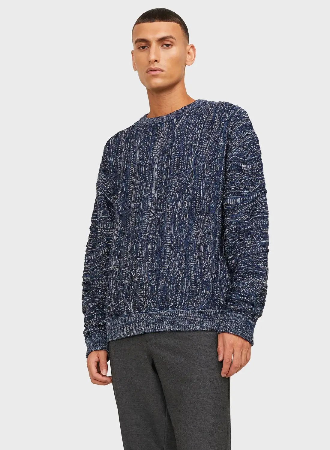 JACK & JONES Casual Crew Neck Sweater