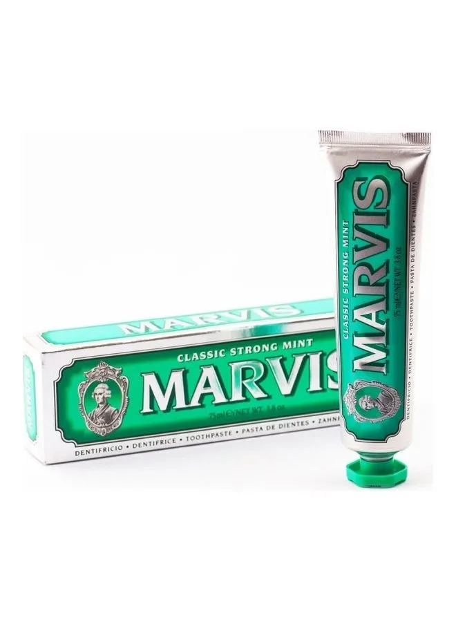 Marvis Classic Strong Mint Toothpaste 75ml