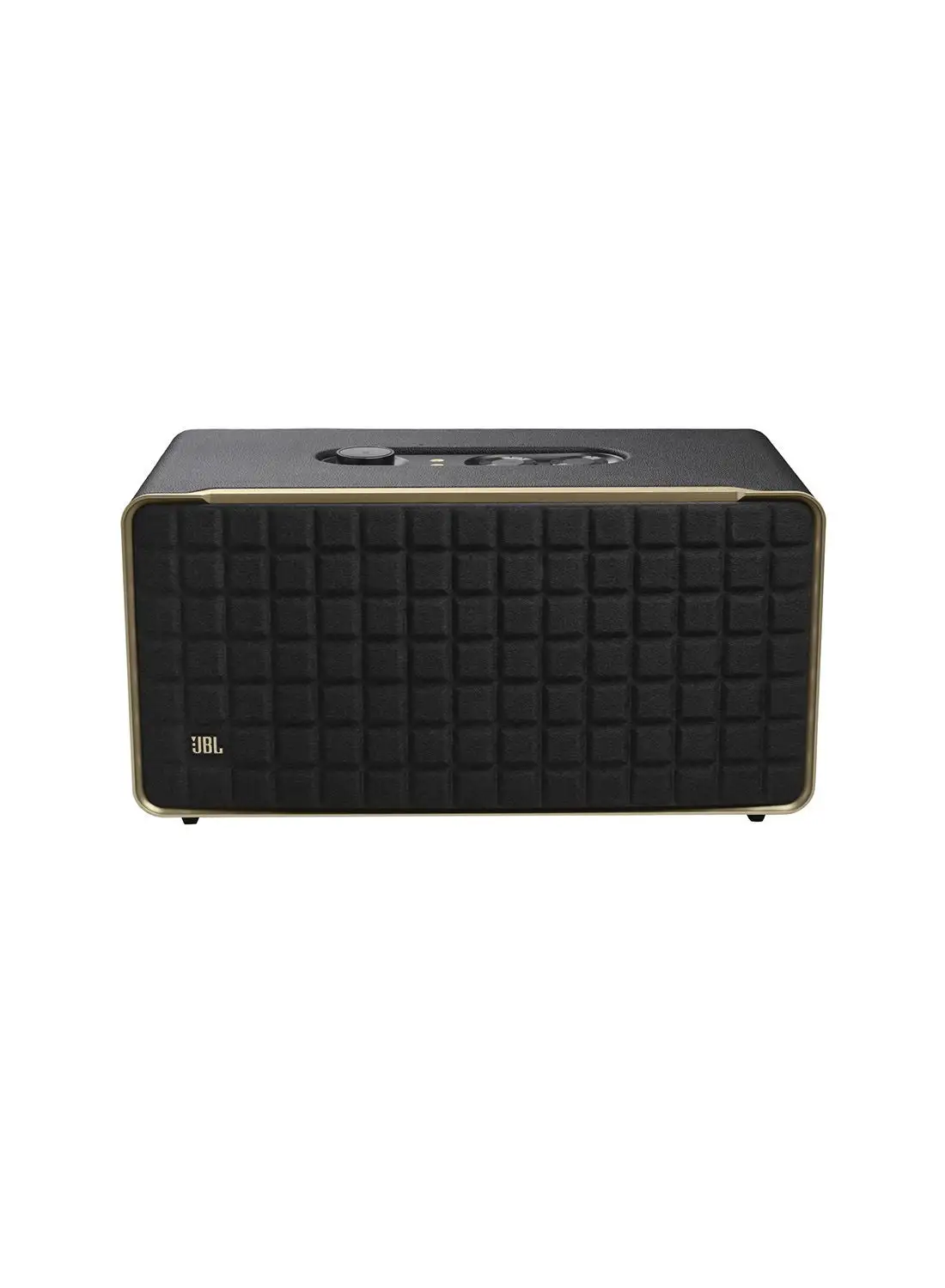 JBL Authentics 500 Hi-fidelity Smart Home Speaker With Wi-Fi, Bluetooth, Voice Assistants And Retro Design Black