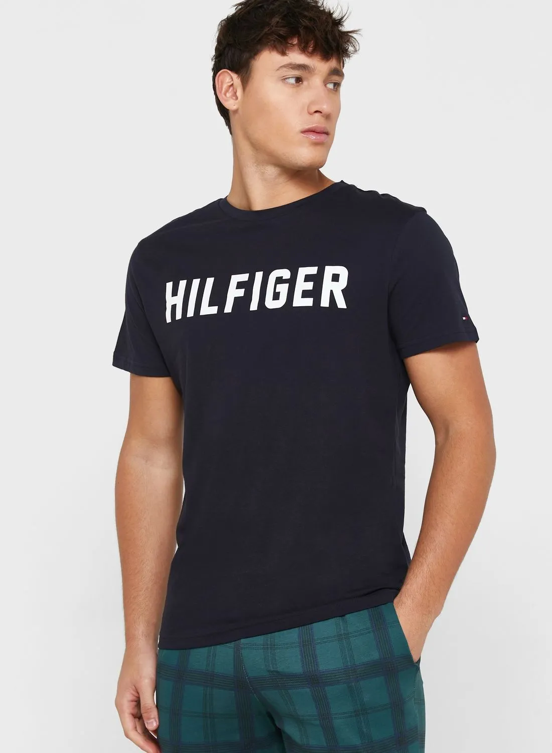 TOMMY HILFIGER Logo Crew Neck T-Shirt