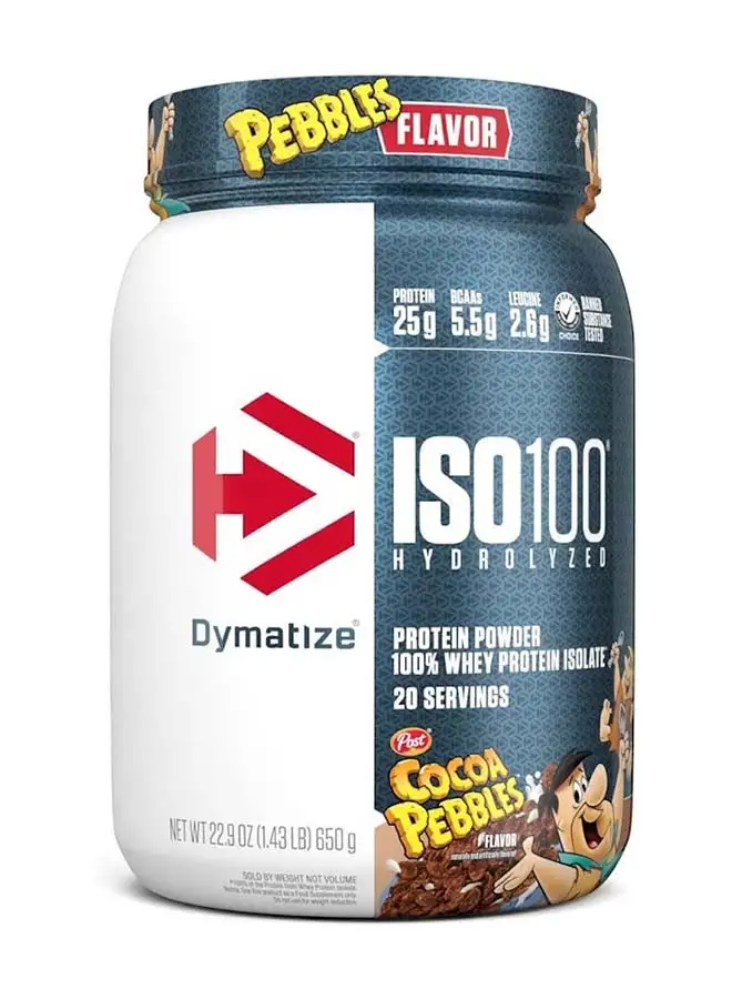 Dymatize Iso 100 20 Serving Cocoa Pebbles 650 Gm