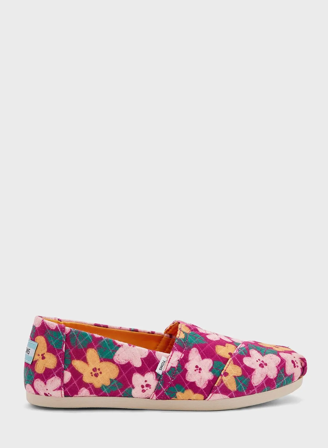 TOMS Blooms Flats Slip Ons