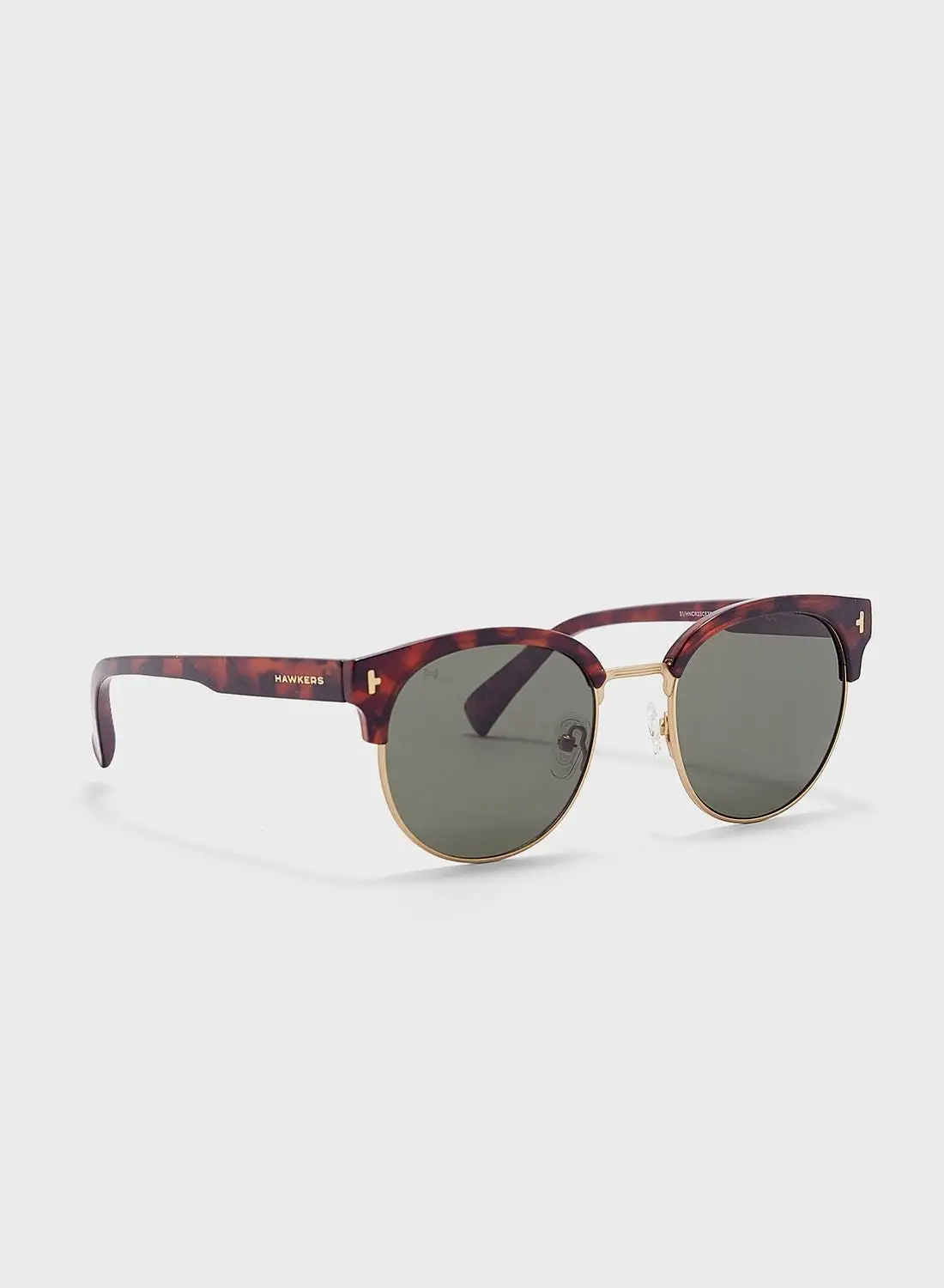 HAWKERS نظارة شمسية Wayfarer كلاسيكية جديدة