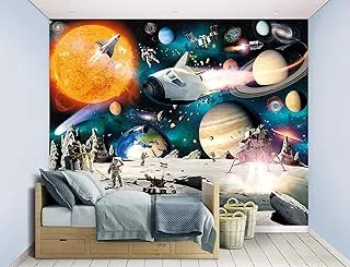 Space Adventure Wall Mural