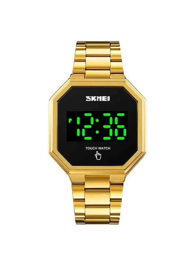 SKMEI Men's 1696 Led Touch  Waterproof 30M Digital Stainless Steel