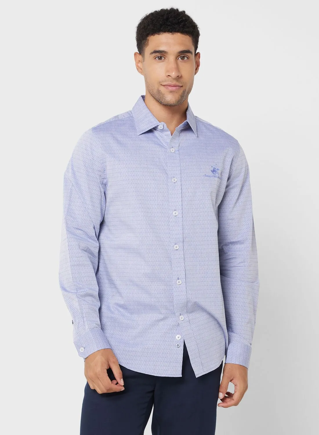 bhpoloclub Logo Slim Fit Shirt