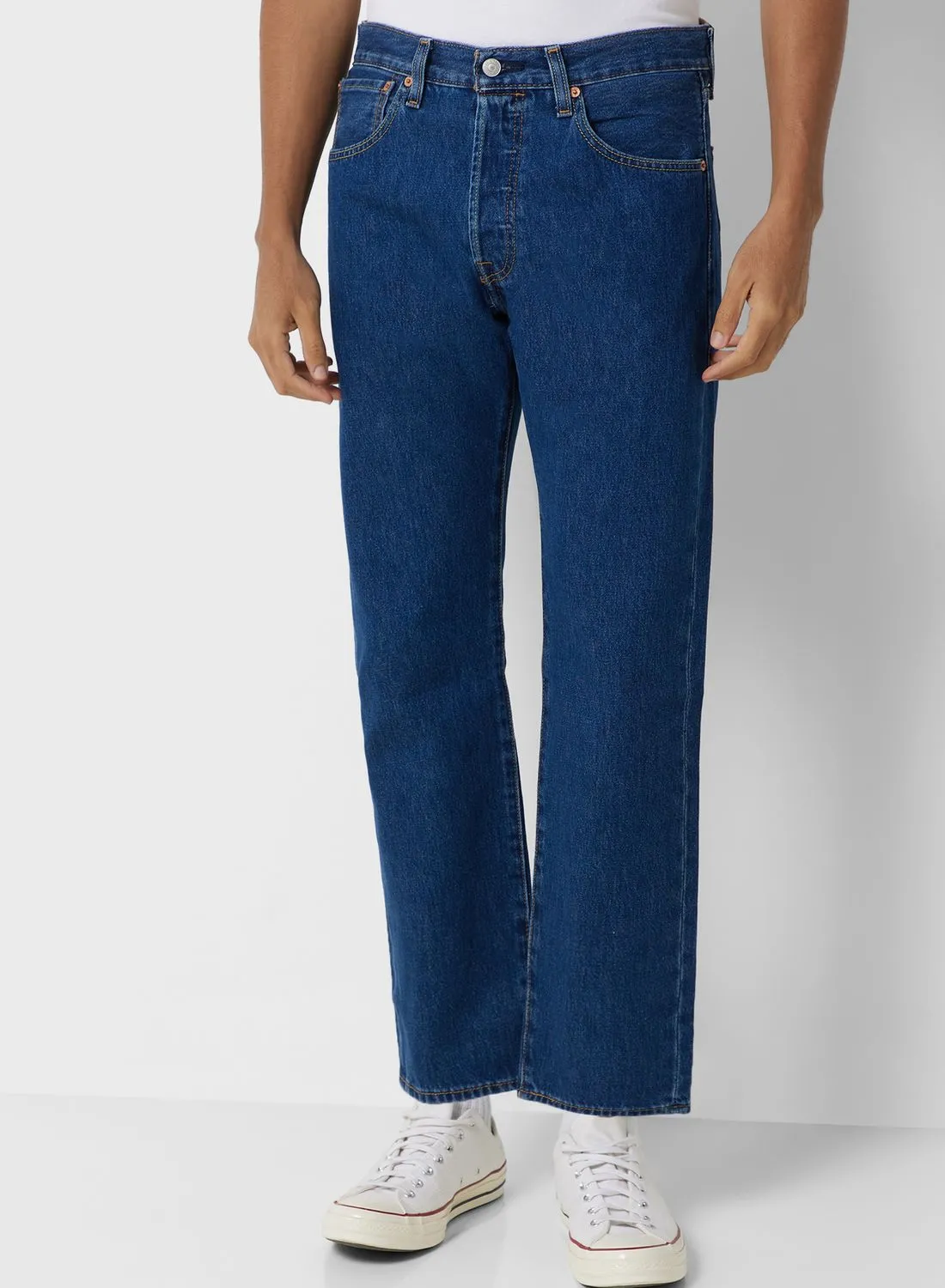 Levi's Mid Wash Relaxed Fit Jeans