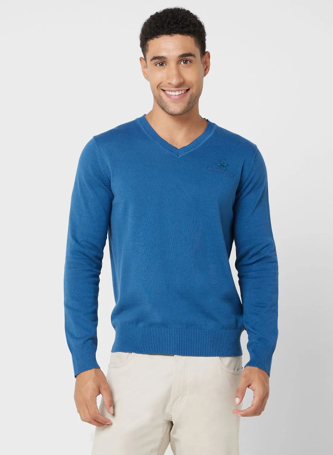 bhpoloclub Essential V-Neck Sweater