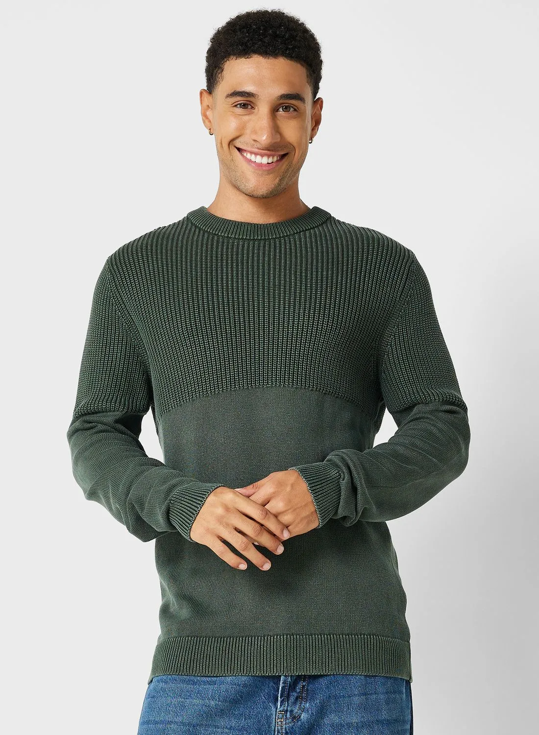 JACK & JONES Colorblock Sweatshirt