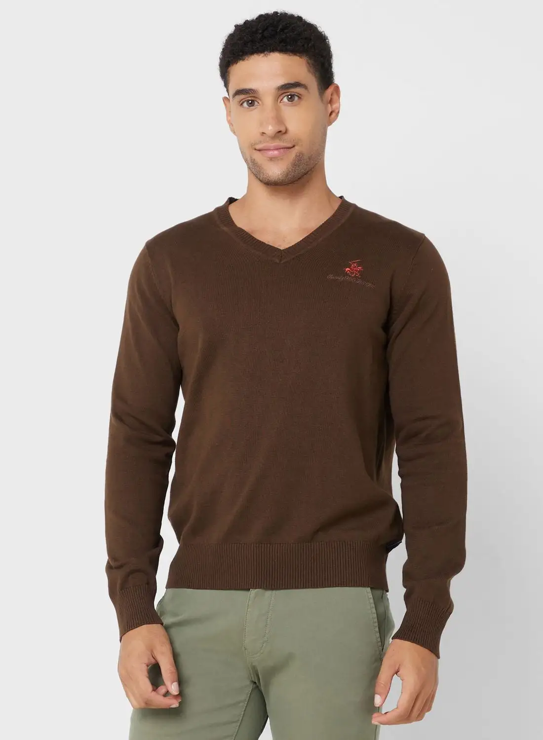 bhpoloclub Essential V-Neck Sweater