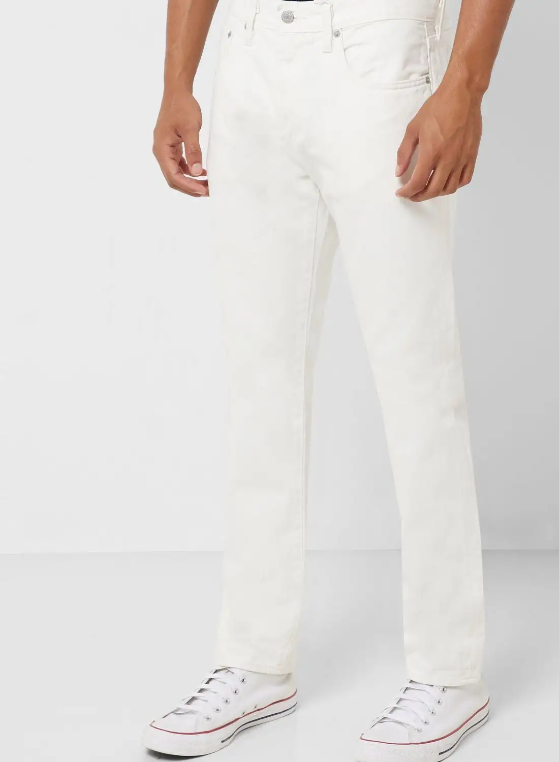 Levi's Light Wash Straight Fit Jeans