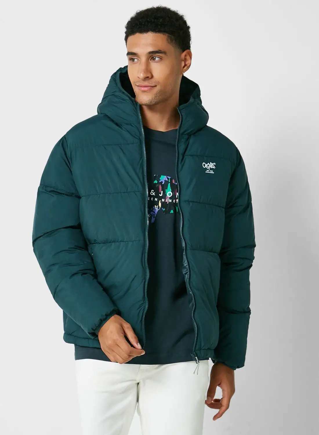 JACK & JONES Essential Hooded Jacket