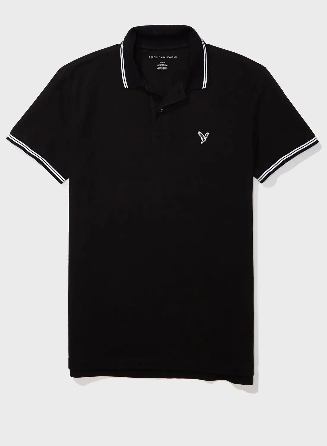 American Eagle Logo Pique Polo