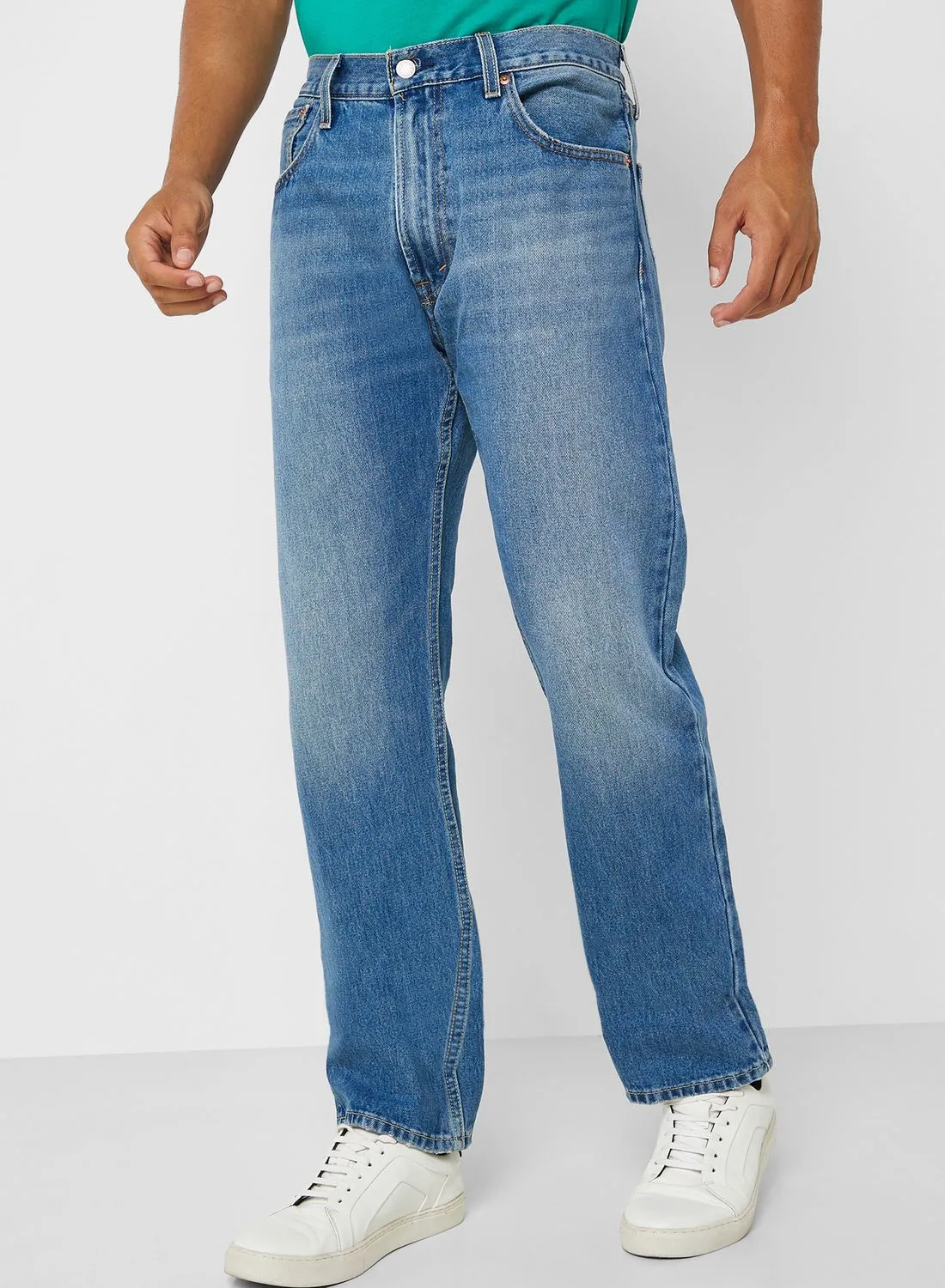 Levi's Mid Wash Relaxed Fit Jeans