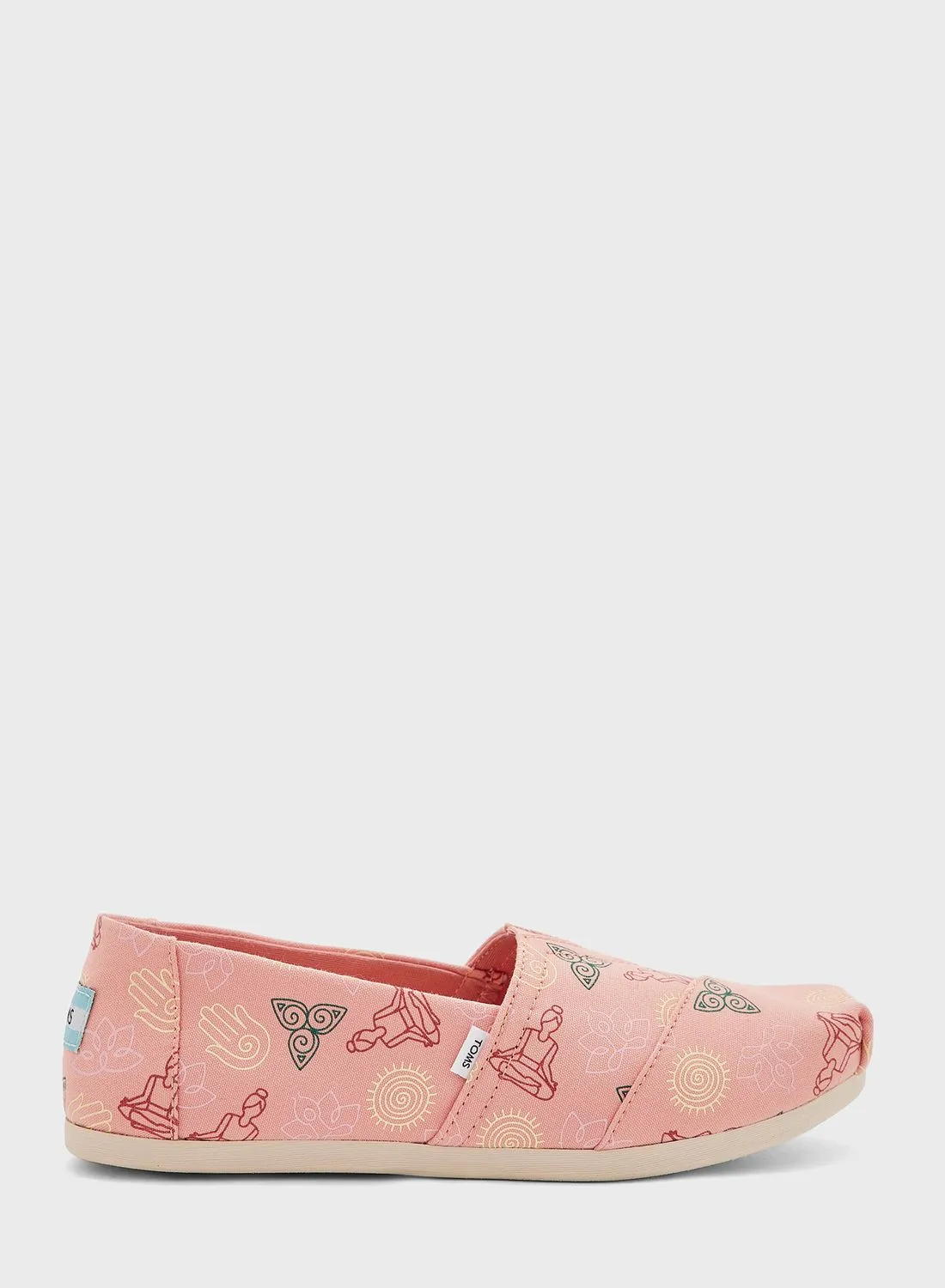 TOMS Alpargata Flats Slip Ons