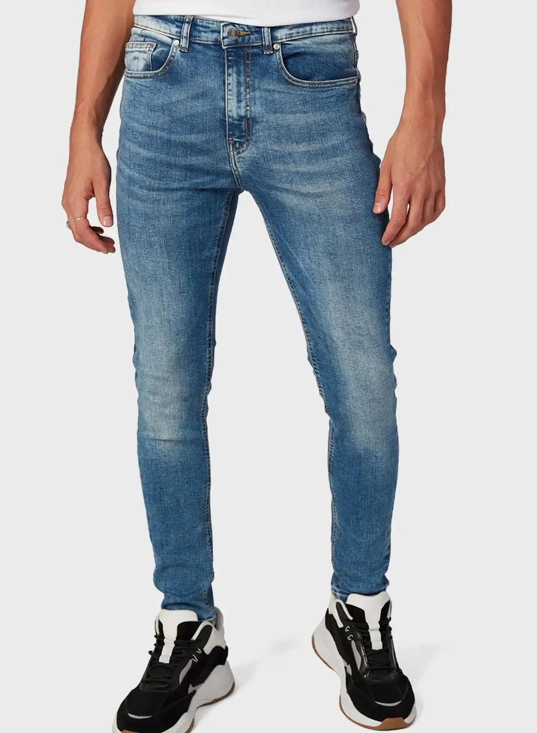 Lee Cooper Mid Wash Skinny Fit Jeans