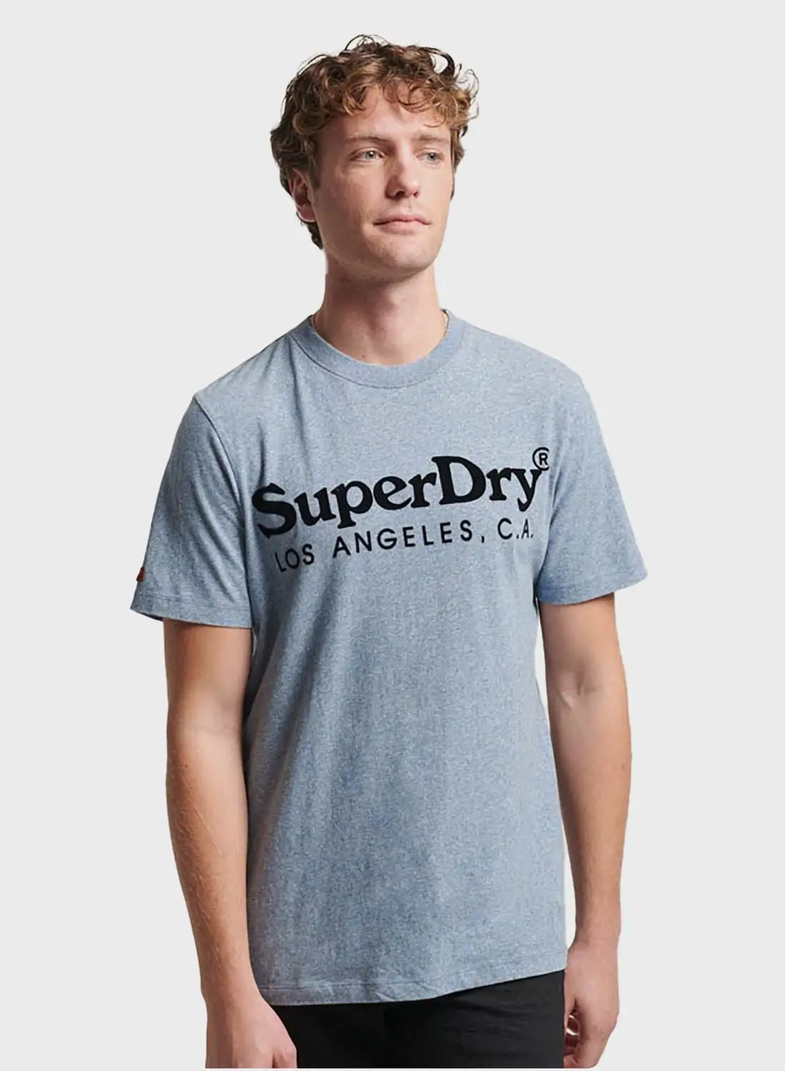 Superdry Text Printed Crew Neck T-Shirt