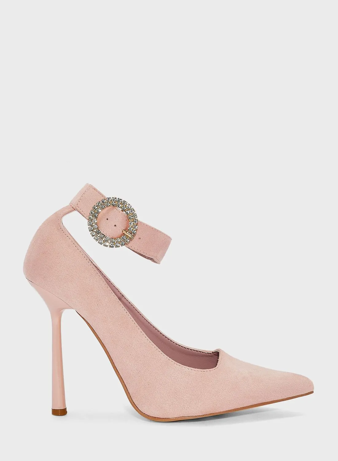 ELLA Jewelled Tie-Around  Pumps