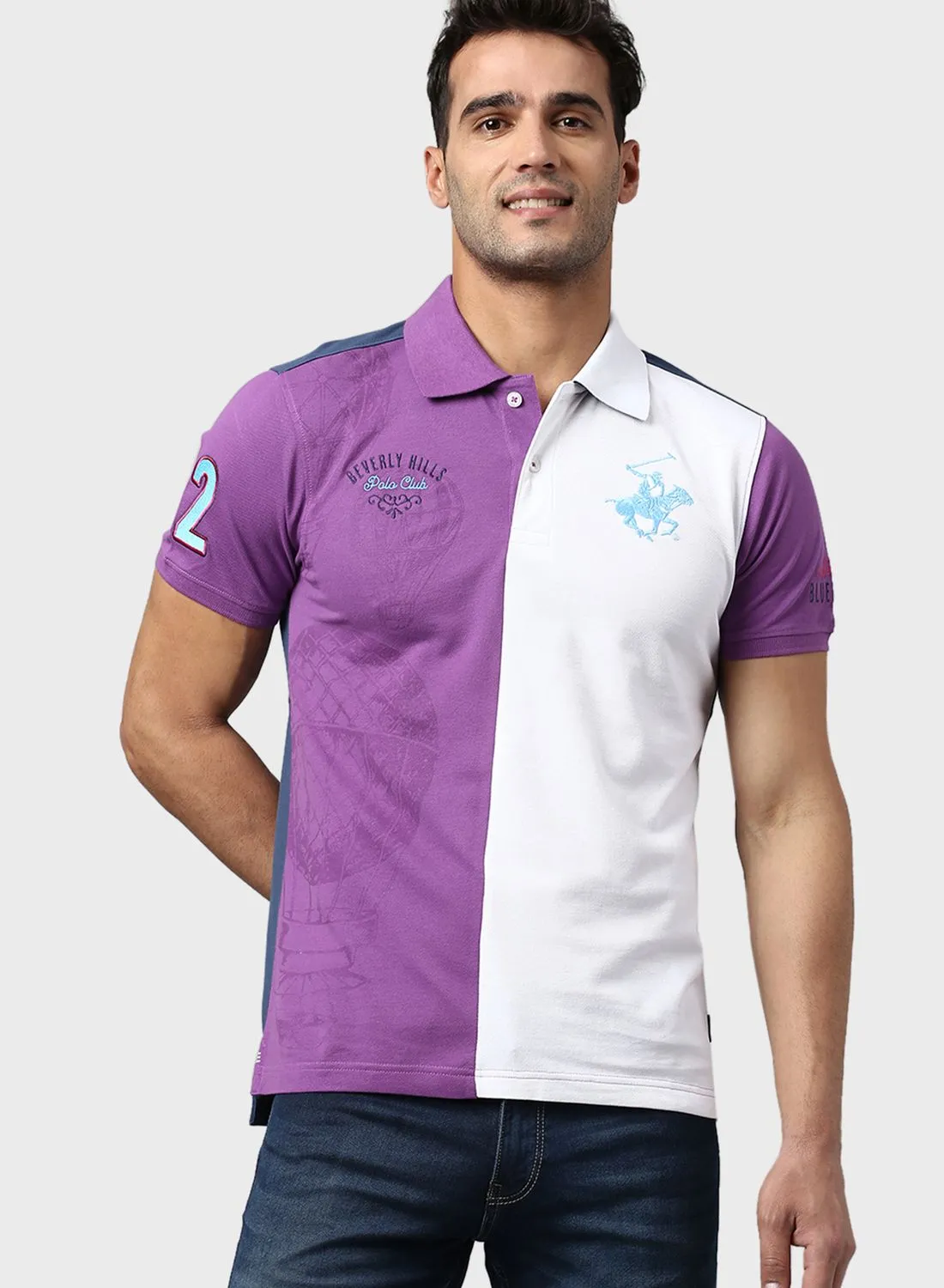 bhpoloclub Color Block  Polo