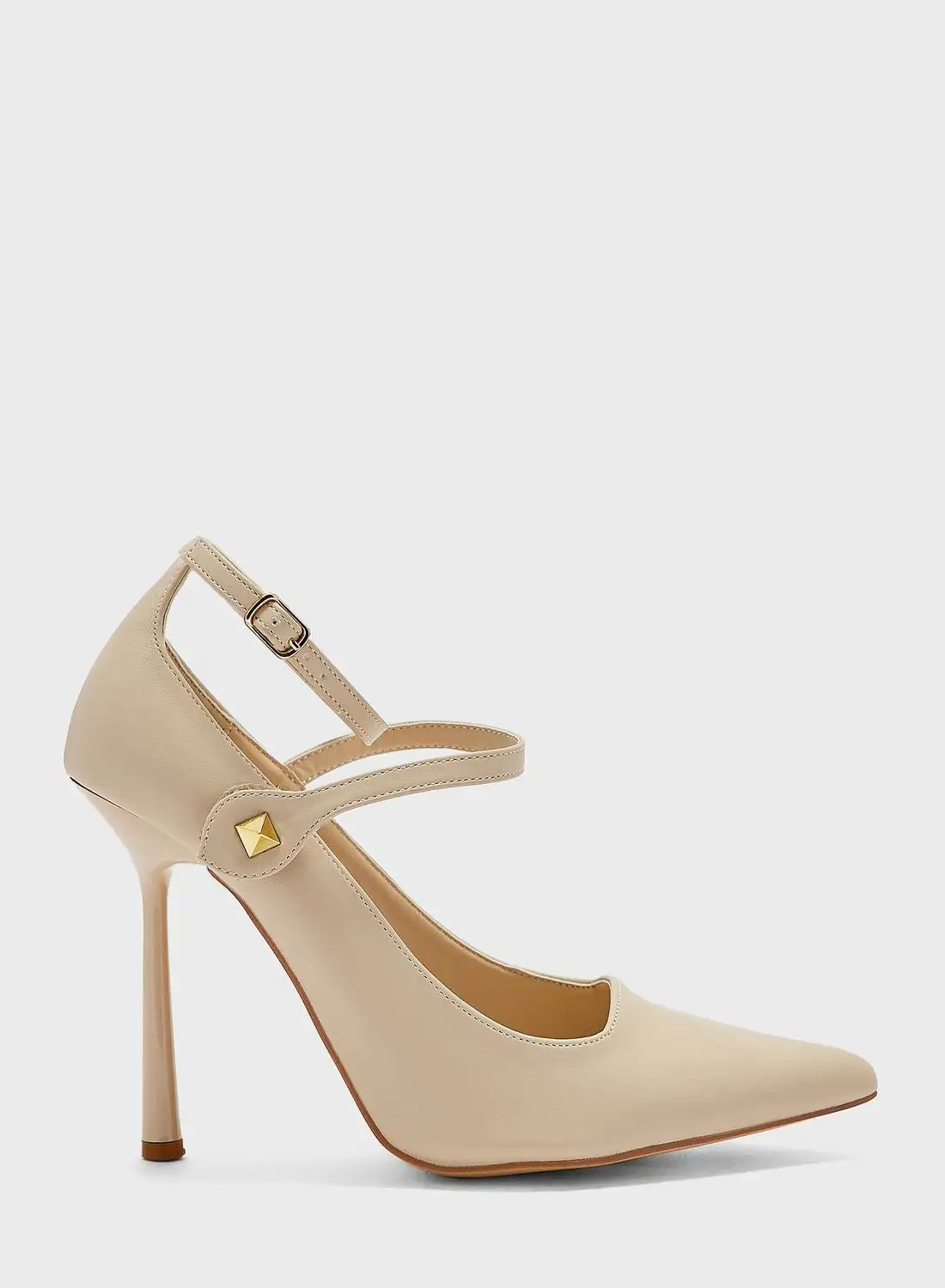 ELLA Double Link Ankle-Strap Pumps