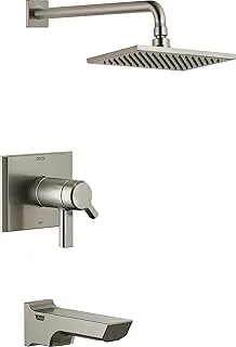 Delta Faucet T17T499-SS Pivotal TempAssure 17T Series Tub & Shower Trim, Stainless