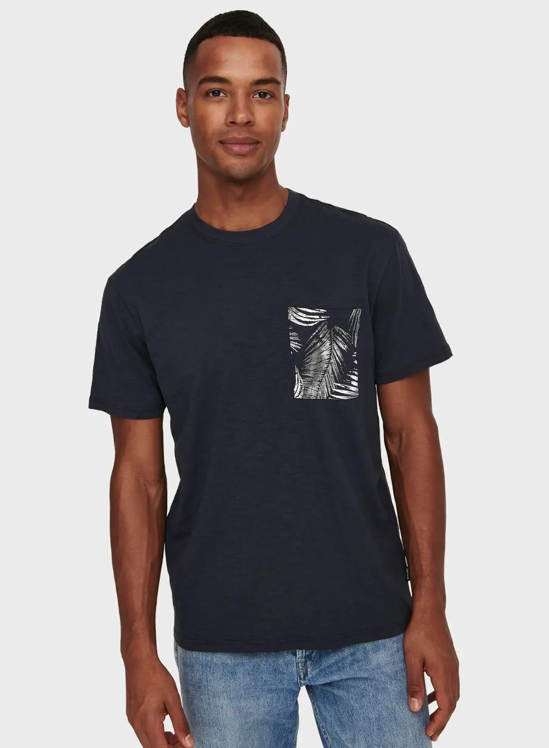 Only & Sons Graphic Crew Neck T-Shirt