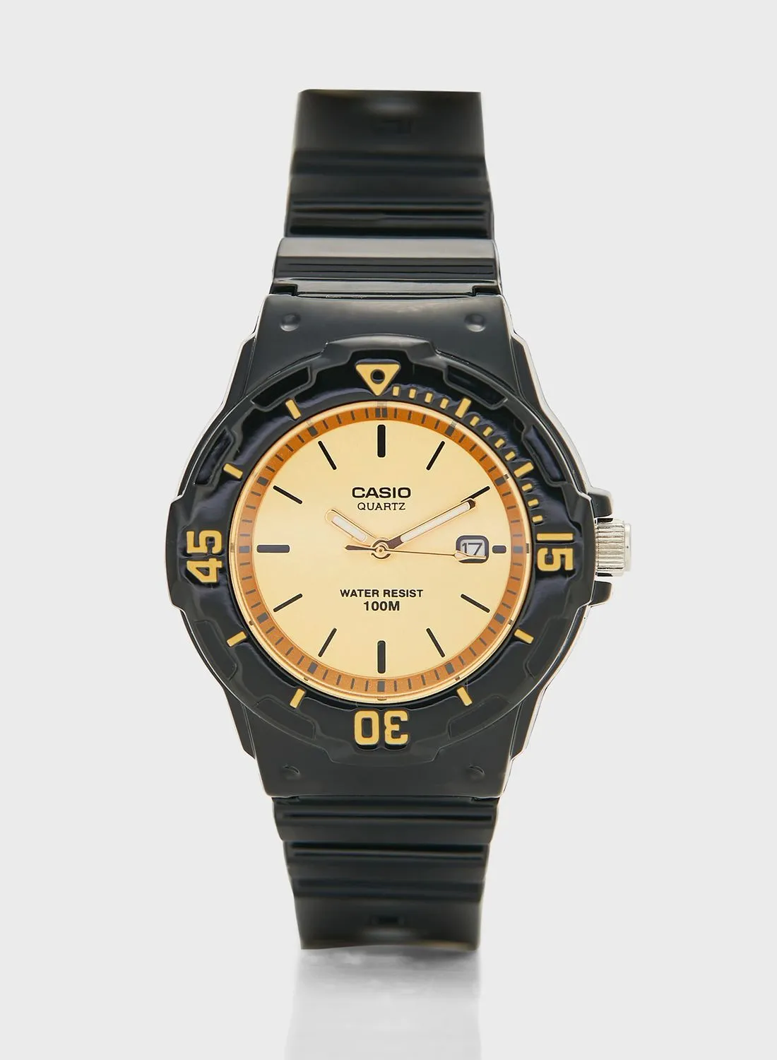 CASIO Pu Strap Analog Watch