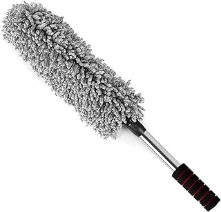 Neiklin's Electrostatic Car Microfiber Duster Dust Cleaning Brush With Extendable Pole For Exterior Interior Use Before Wax polishing Detailing Towel Car Cleaning Cloth.