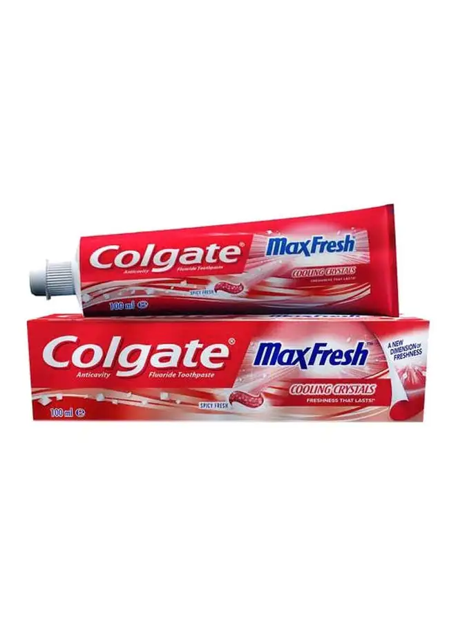 Colgate MaxFresh Cooling Crystals Toothpaste-Spicy Fresh multicolor 100ml