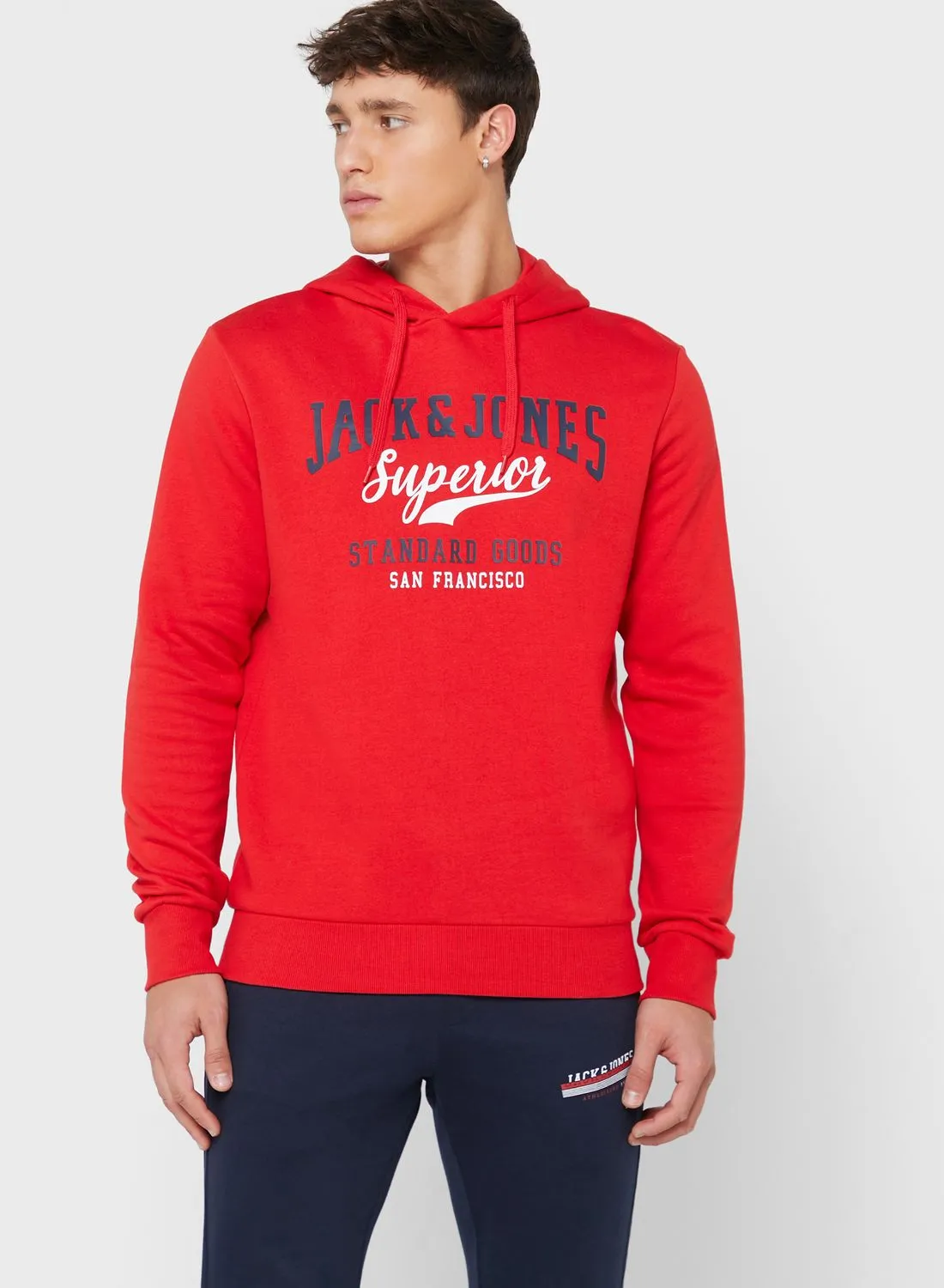 JACK & JONES Slogan Hoodie