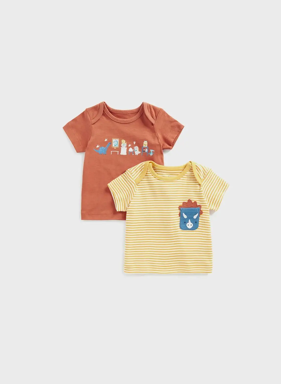 mothercare Infant 2 Pack Assorted T-Shirts