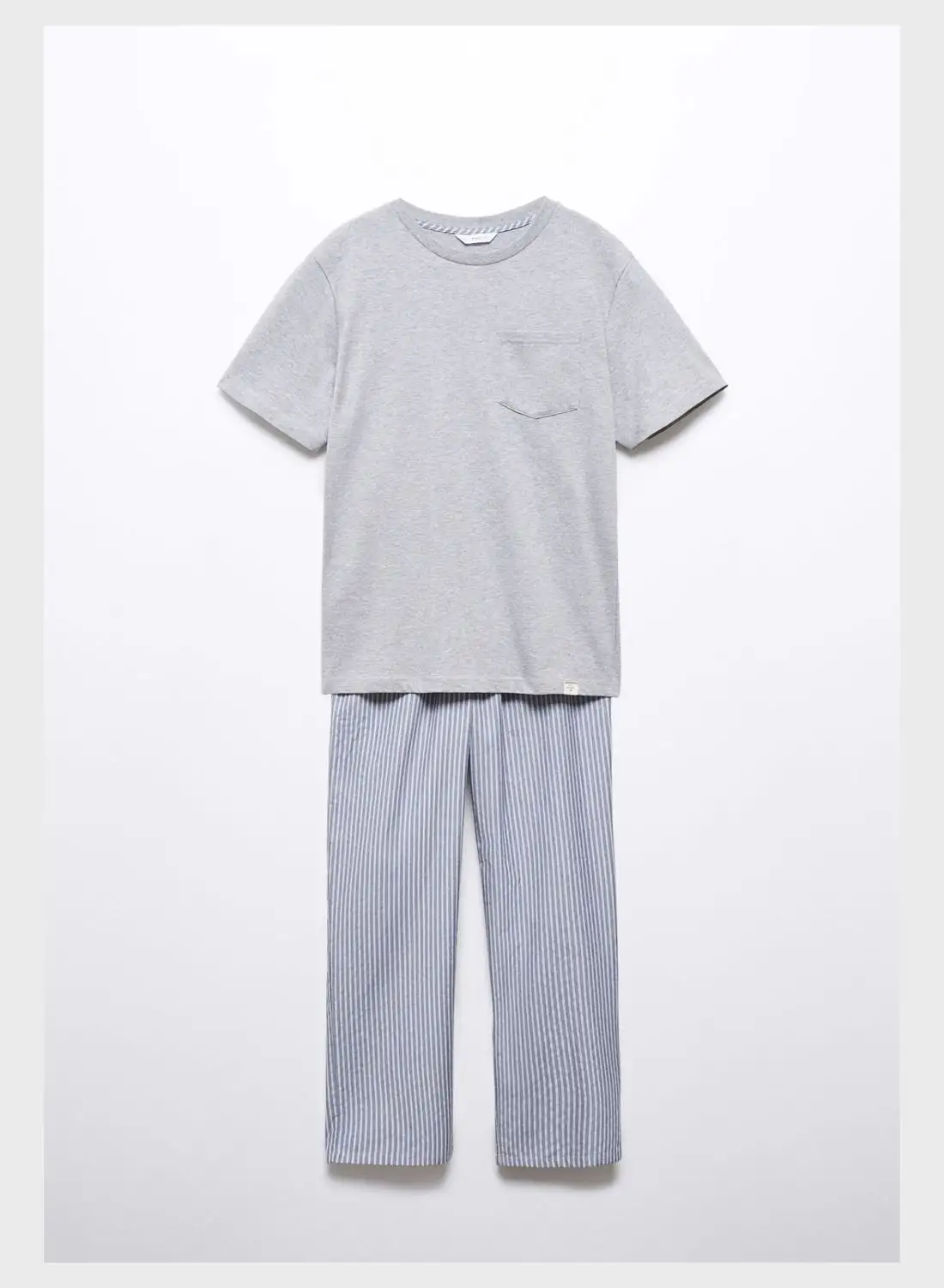 MANGO Youth Striped Pyjama Set