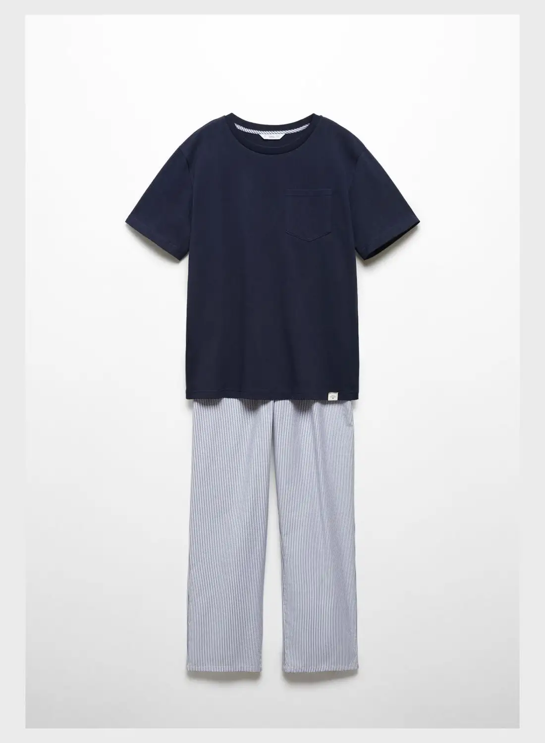 MANGO Youth Striped Pyjama Set