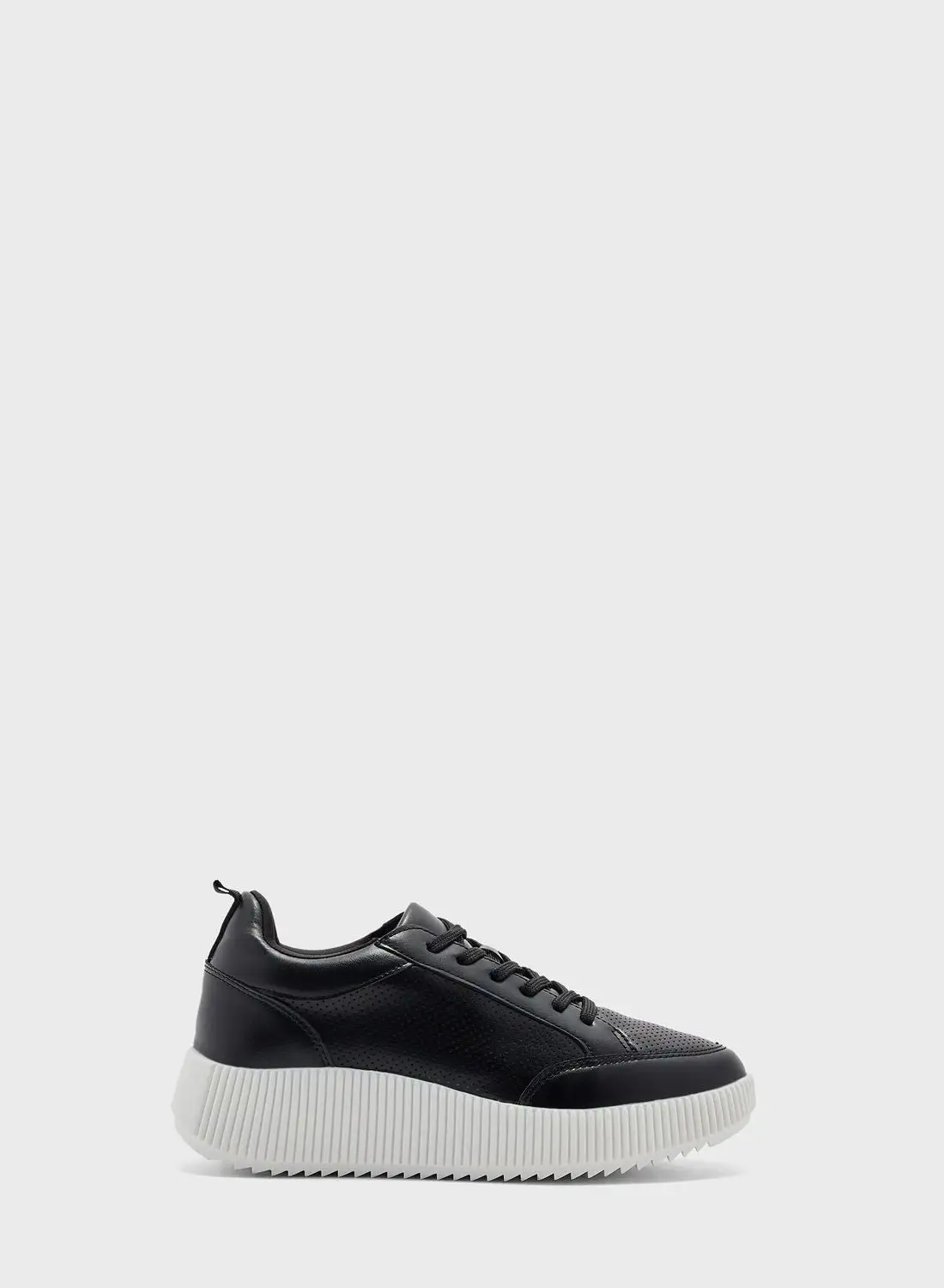 Ginger Textured Flatform Sneaker