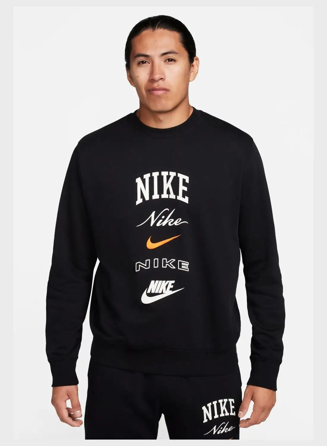 Nike Club Basketball Crew Stack Gx Sweatshirt